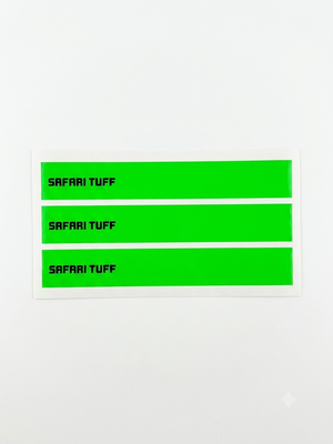 6” Cape Buff/Logo arrow wraps
