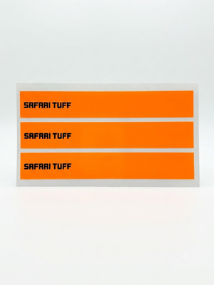 6” Cape Buff/Logo arrow wraps