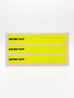 6” Cape Buff/Logo arrow wraps