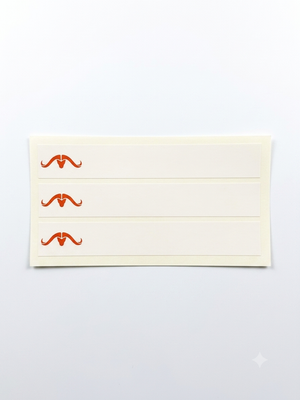 6” Cape Buff/Logo arrow wraps