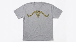 Camo Cape Buff Logo T Shirt